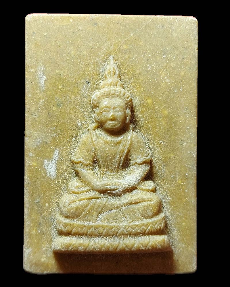 พระไวโรจนะพุทธ เนื้อผง เจ้าคุณโพธิ์แจ้ง วัดโพธิ์แมนคุณาราม - 2
