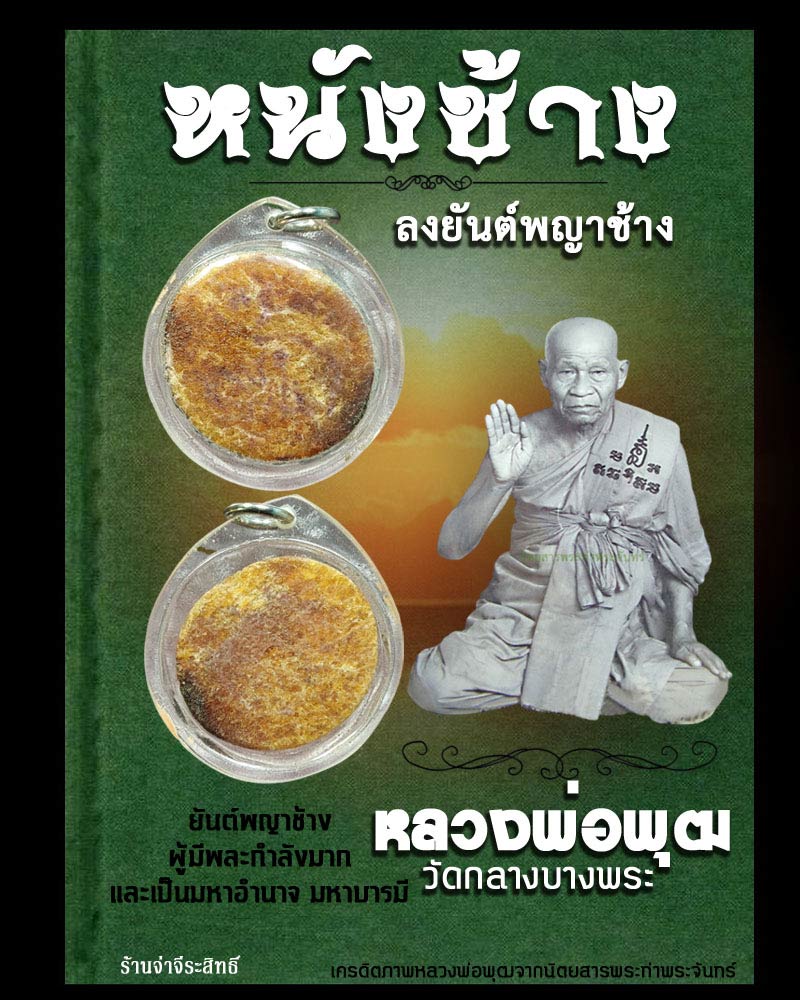 หนังช้าง หลวงพ่อพุฒ วัดกลางบางพระ - 1