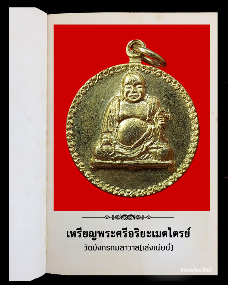 เหรียญพระศรีอริยะเมตไตรย์ วัดมังกรกมลาวาส(เล่งเน่ยยี่) - 2