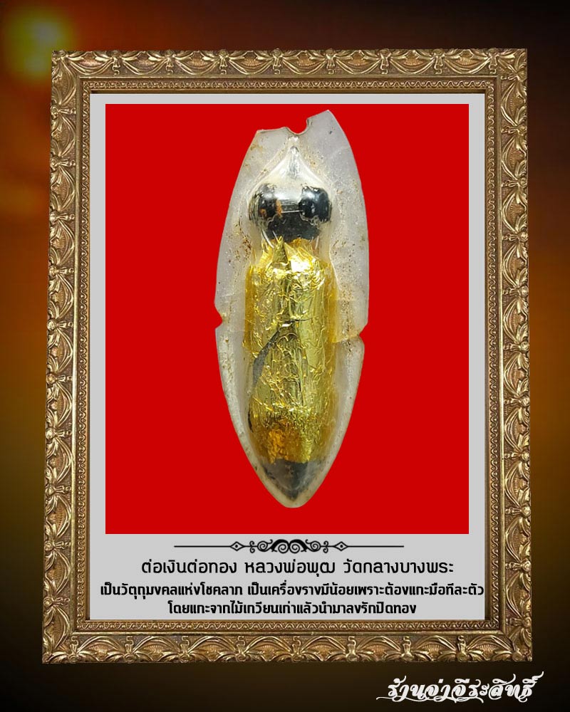 ต่อเงินต่อทอง หลวงพ่อพุฒ วัดกลางบางพระ - 2
