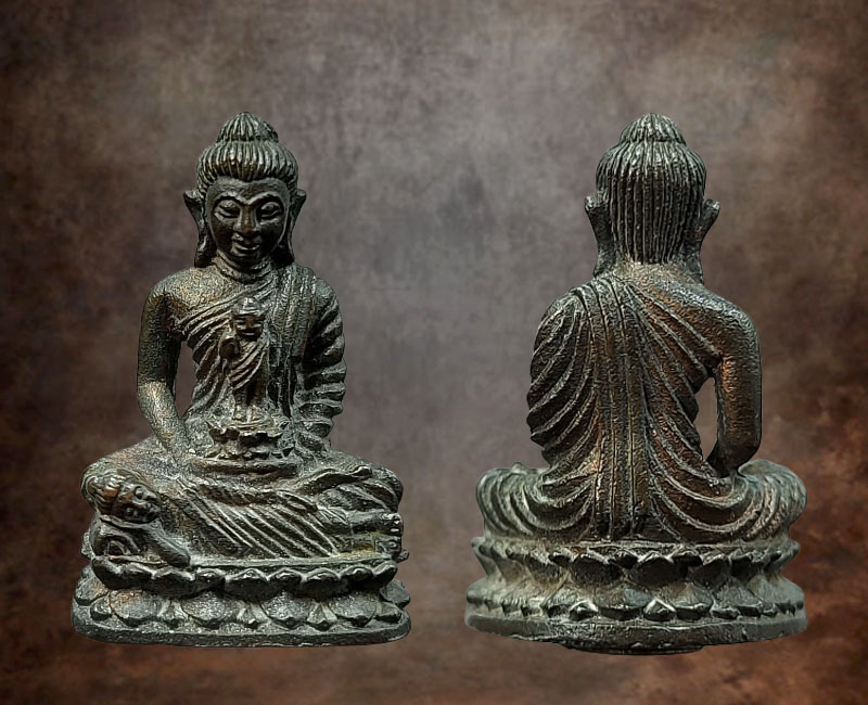 พระกริ่งวิสาขบูชา วัดชัยพฤกษมาลา กรุงเทพฯ ปี 2535 เนื้อนวะโลหะ - 2