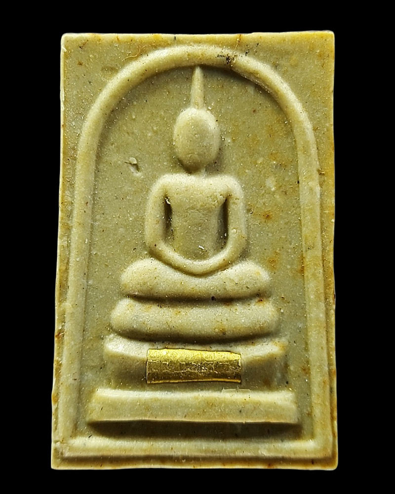 สมเด็จผงพุทธคุณ วัดท่าสุวรรณ ราชบุรี ตะกรุดทองคำ - 2