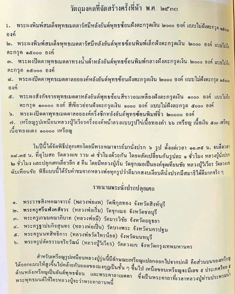 พระปิดตาทรงน้ำเต้า หลวงปู่วิเวียร วัดดวงแข รุ่น 4 ปี 2530 - 5