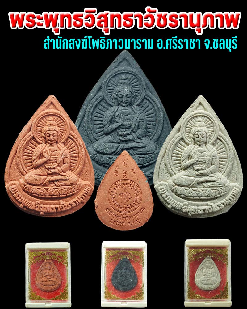 พระพุทธวิสุทธาวัชรานุภาพ สำนักสงฆ์โพธิภาวนาราม อ.ศรีราชา จ.ชลบุรี - 1