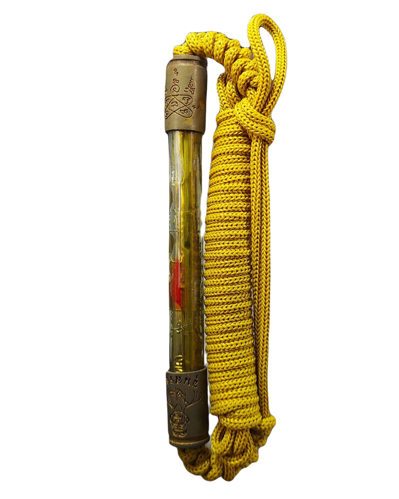 ตะกรุดพ่อขุนสรรค์  ปลุกเสกโดย หลวงพ่อพร้า  วัดโคกดอกไม้ 1 - 2