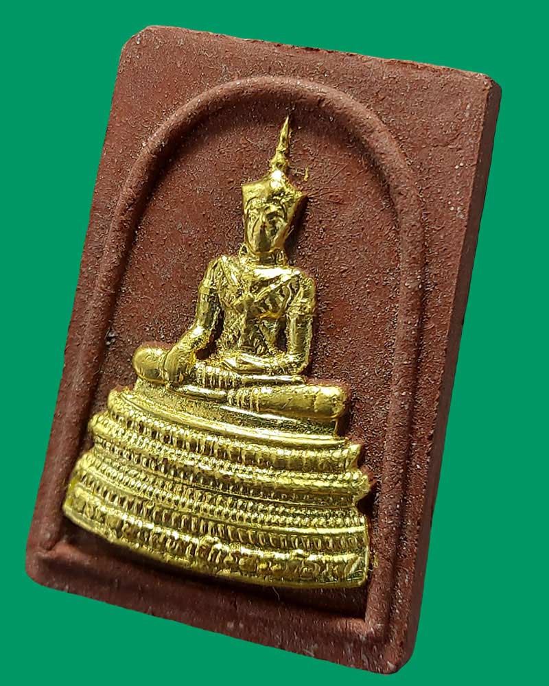 พระพุทธมหาจักรพรรดิราช วัดโคกเขมา นครปฐม ที่ระลึก งานกฐินพระราชทาน ปี 58 - 3