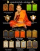 พระสมเด็จปรกโพธิ์ ๙  รุ่นแรก หลวงปู่แสน ปสนฺโน วัดบ้านหนองจิก  จังหวัดศรีสะเกษ