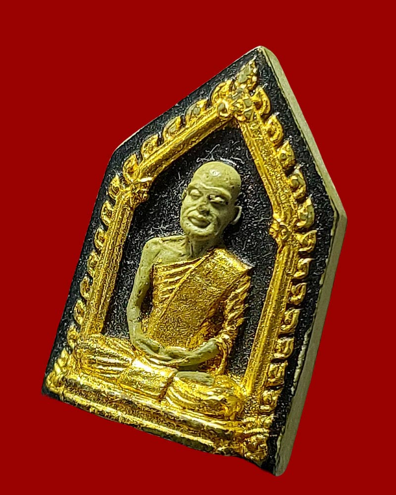 พระผงรูปเหมือน เจ้าคุณนร ฯ พระชุดไตรภาคี พิมพ์เล็ก - 4