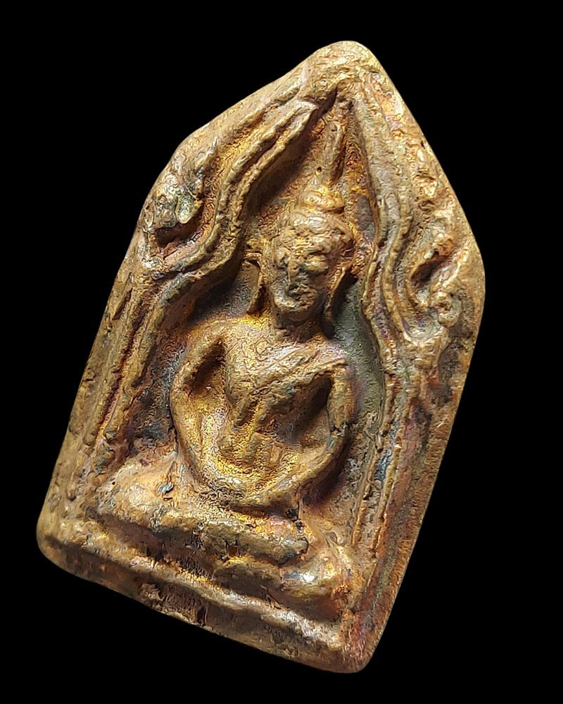 พระขุนแผนบ้านกร่าง รุ่น ทรงพล ปี 2542 เนื้อทองแดง - 4