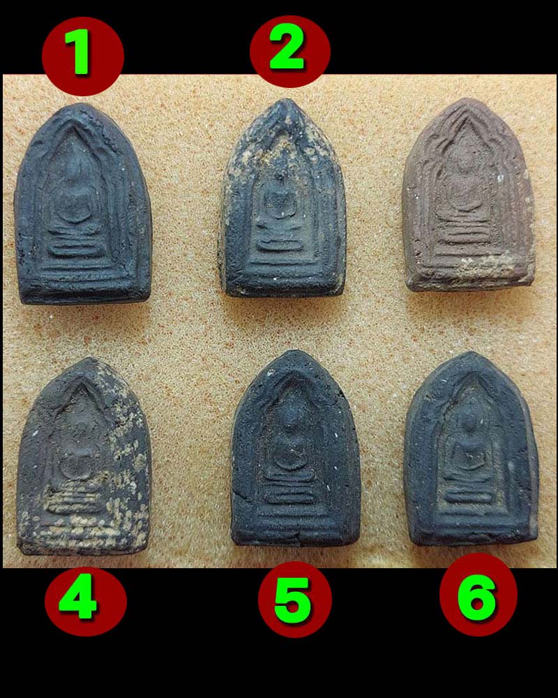 พระขุนแผน ซุ้มรัตนะ หลวงพ่อเต้า วัดเกาะวังไทร พ.ศ.2496 - 2