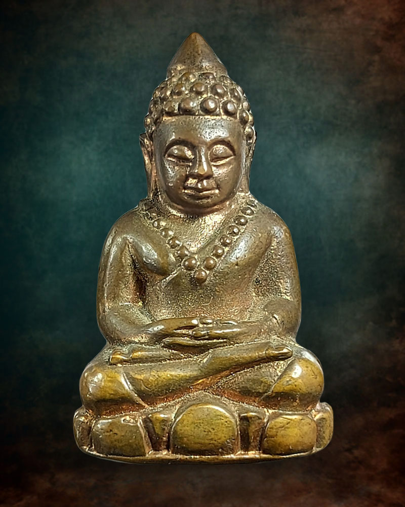 พระกริ่งล้มลุก ท่านเจ้ามา (ย้อนยุค) เนื้อสัตตโลหะ บรรจุอิทธิธาตุ - 2
