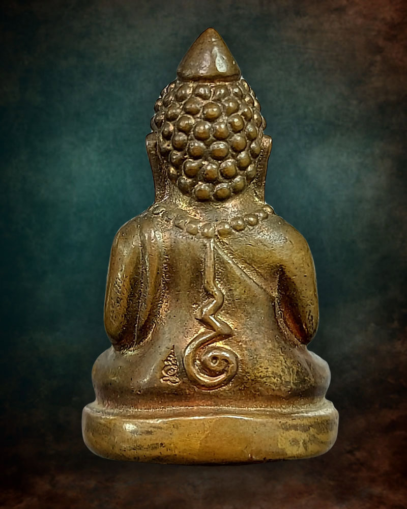 พระกริ่งล้มลุก ท่านเจ้ามา (ย้อนยุค) เนื้อสัตตโลหะ บรรจุอิทธิธาตุ - 3