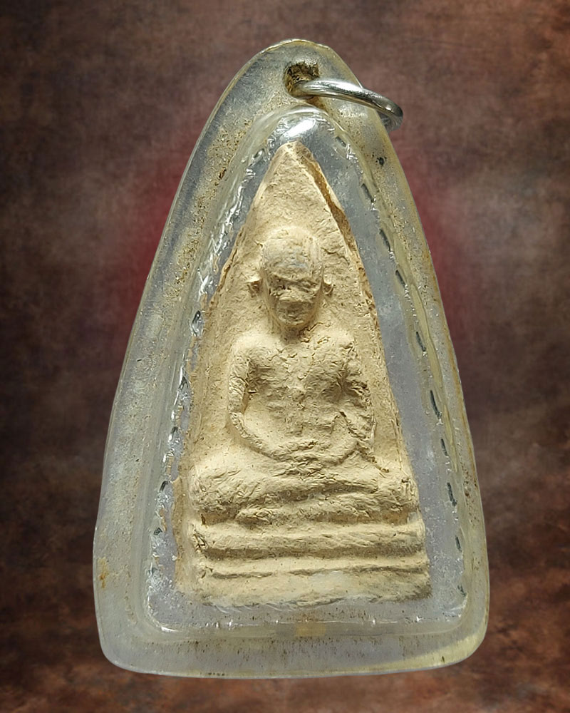พระรูปเหมือนรุ่นแรกครูบาศรีวิชัย รุ่นอัฐิหลังย่น พ.ศ.2511 - 2