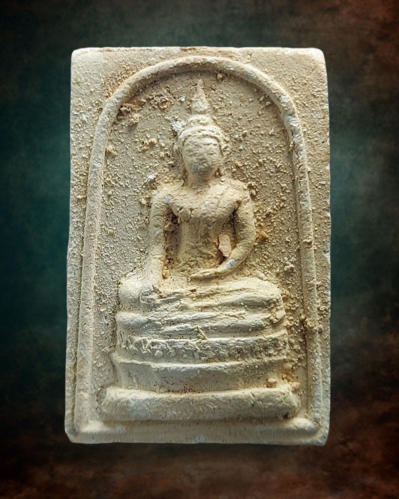 พระสมเด็จชนะมาร รุ่นเสริมบารมี พระกรุหลวงเตี่ยสร้าง วัดบางมดโสธราราม ปี19 - 1
