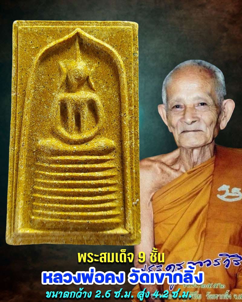 พระสมเด็จ หลวงพ่อ คง วัดเขากลิ้ง - 1