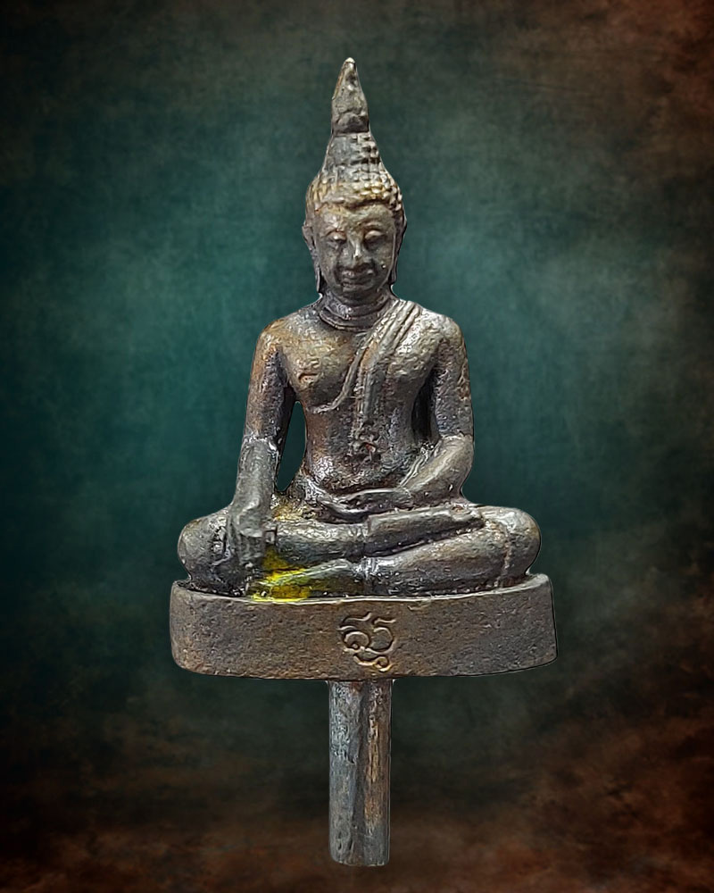 พระยอดธงโลหะธาตุ วัดไผ่แปลกแม่ สุพรรณบุรี - 2