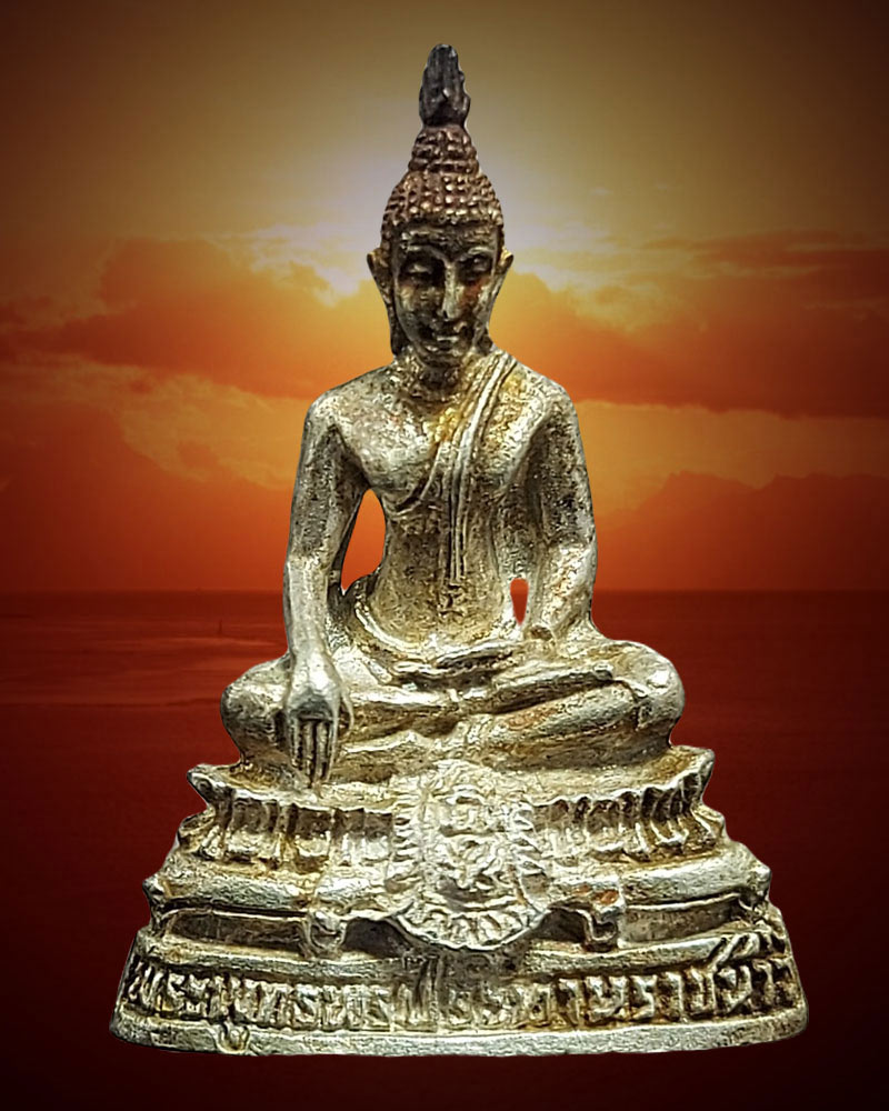 พระพุทธพรประทานราชนาวี ภปร. กองทัพเรือ ปี 2540 เนื้อเงิน - 2