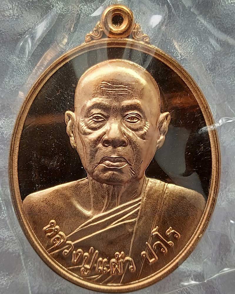 เหรียญรุ่น บริบูรณ์ทรัพย์ หลวงปู่แผ้ว ปวโร วัดกำแพงแสน - 2