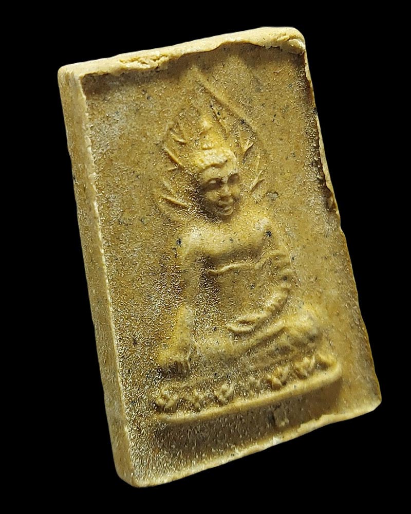 พระผงทศพล วัดโพธิ์แมนปี 2513 แจกที่ระลึกที่วัดโพธิ์เย็น กาญจนบุรี - 4