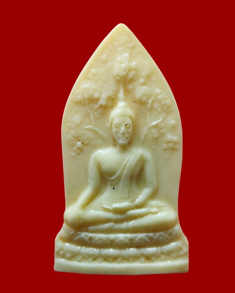 พระปรกโพธิ์ เนื้อพลาสติก หลวงปู่สิงห์ วัดป่าสาลวัน - 2
