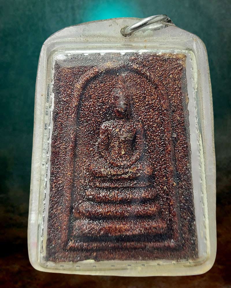 สมเด็จพุทธโคดม หลังยันต์พุทโธ หลวงพ่อขอม วัดไผ่โรงวัว - 1