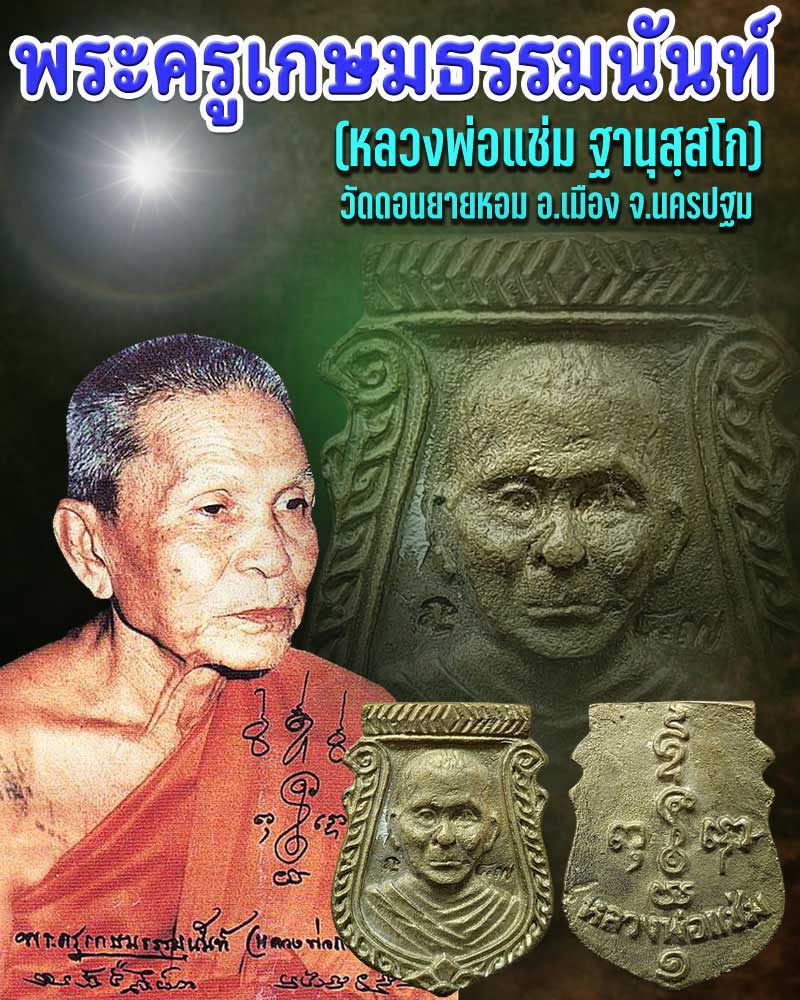 เหรียญหล่อหน้าเสือ หลวงพ่อแช่ม วัดดอนยายหอม - 1