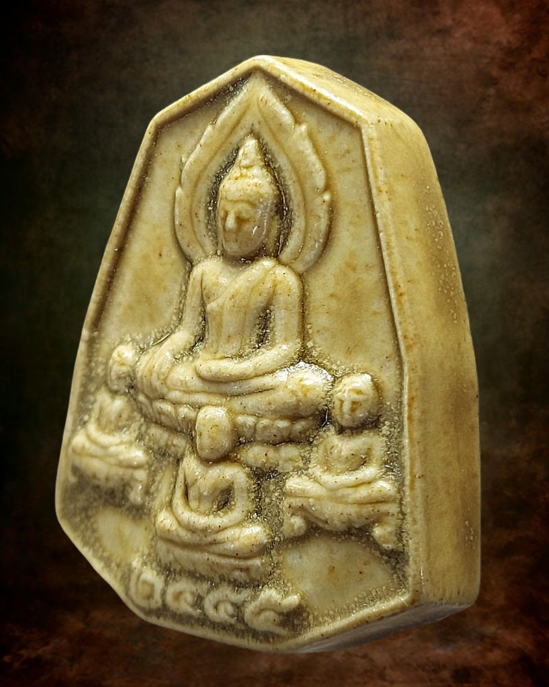 พระพุทธ เนื้อกระเบื้อเคลือบ - 3