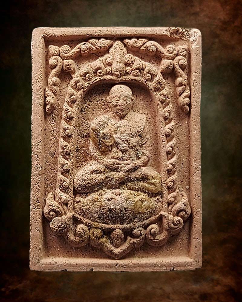 พระผงเกศาโพธิสัตว์ ครูบาบุญชุ่ม อายุ 50 ปี - 2