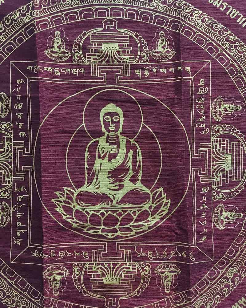 ผ้าคลุม ลูกนิมิต วัดบรมราชากาญจนาภิเษกอนุสรณ์ฯ ( เล่งเน่ยยี่ 2 ) - 2
