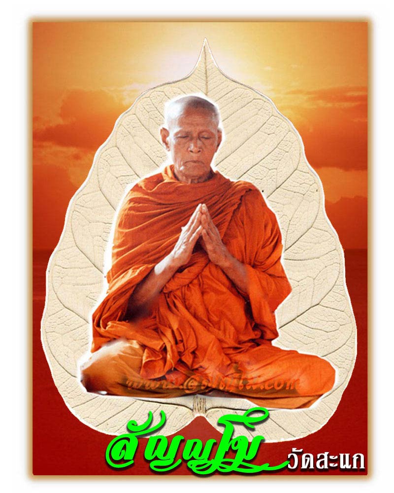 พระผงรูปเหมือนครึ่งองค์หลวงพ่อลำใย วัดสะแก ปี 2547 - 1