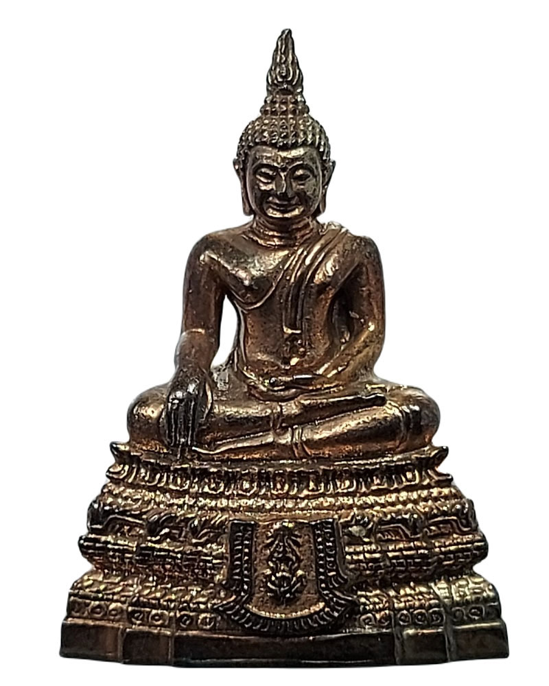 พระกริ่งพระพุทธชินสีห์ ภปร.เนื้อนวะโลหะ (กองทุนฟันเทียม) - 2