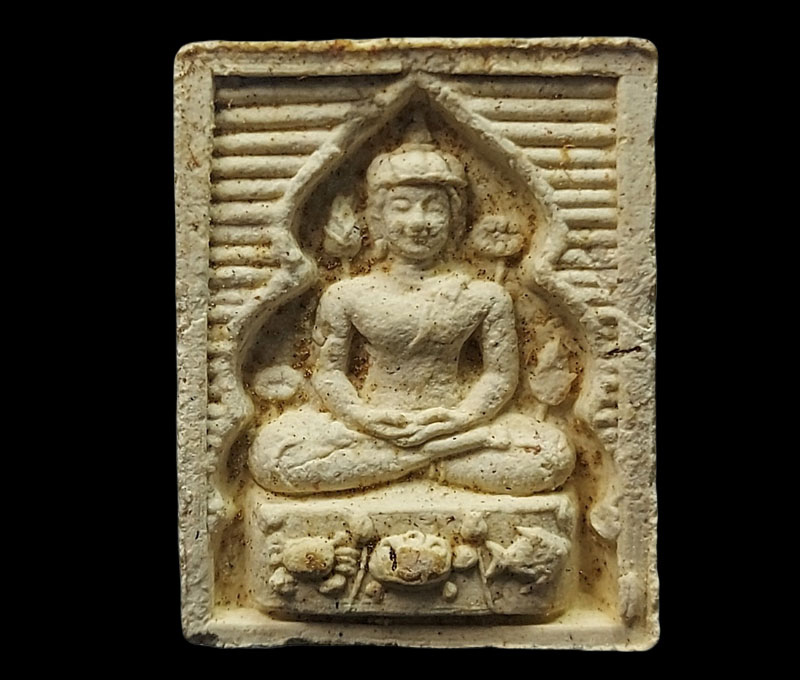 พระสมเด็จบัวเข็ม หลวงปู่จ้อย วัดพันลาน - 2
