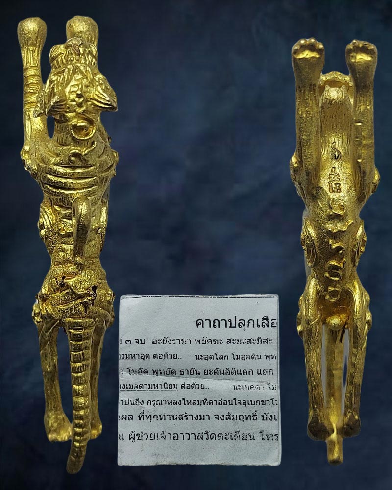 เสือปืนแตก ยันต์กลับ เสือรุ่น 7 หลวงปู่แย้ม วัดตะเคียน ปี 2554 - 4