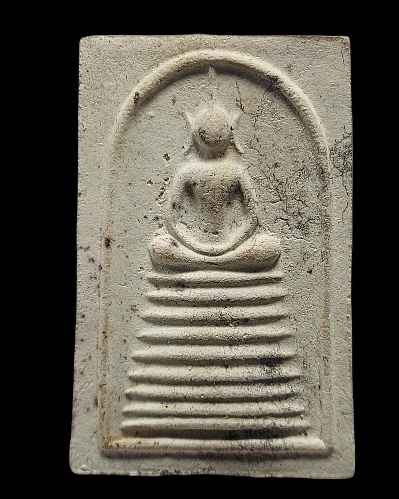 พระสมเด็จ รุ่นแรก หลวงปู่หมื่น คันธวังโส (ครูบาหมื่น) วัดดอนชัย จ.แพร่ - 2