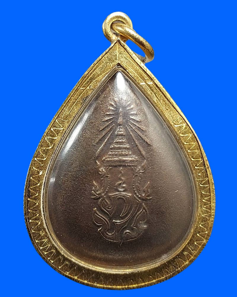 พระพุทธสิงหธรรมมงคล ภ.ป.ร.ทรงหยดน้ำ ปี2547 เนื้อนวโลหะ - 3