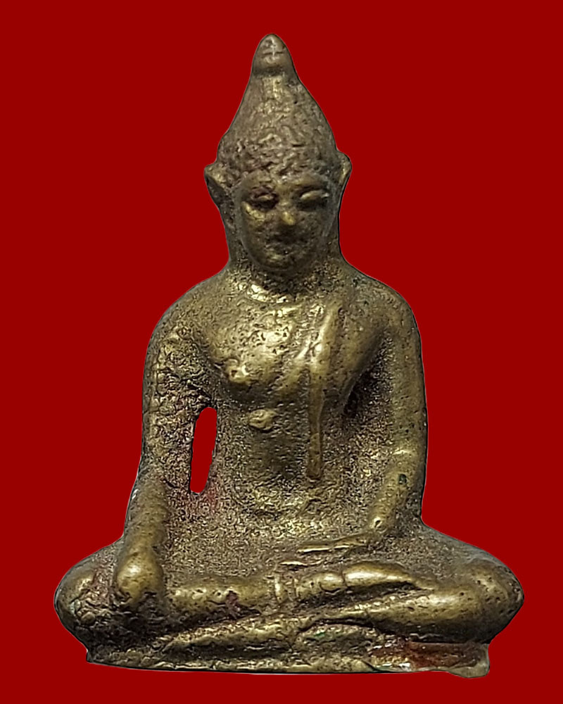 พระกริ่งหลังกิ่งไผ่ หลวงพ่อพูล วัดไผ่ล้อม - 2