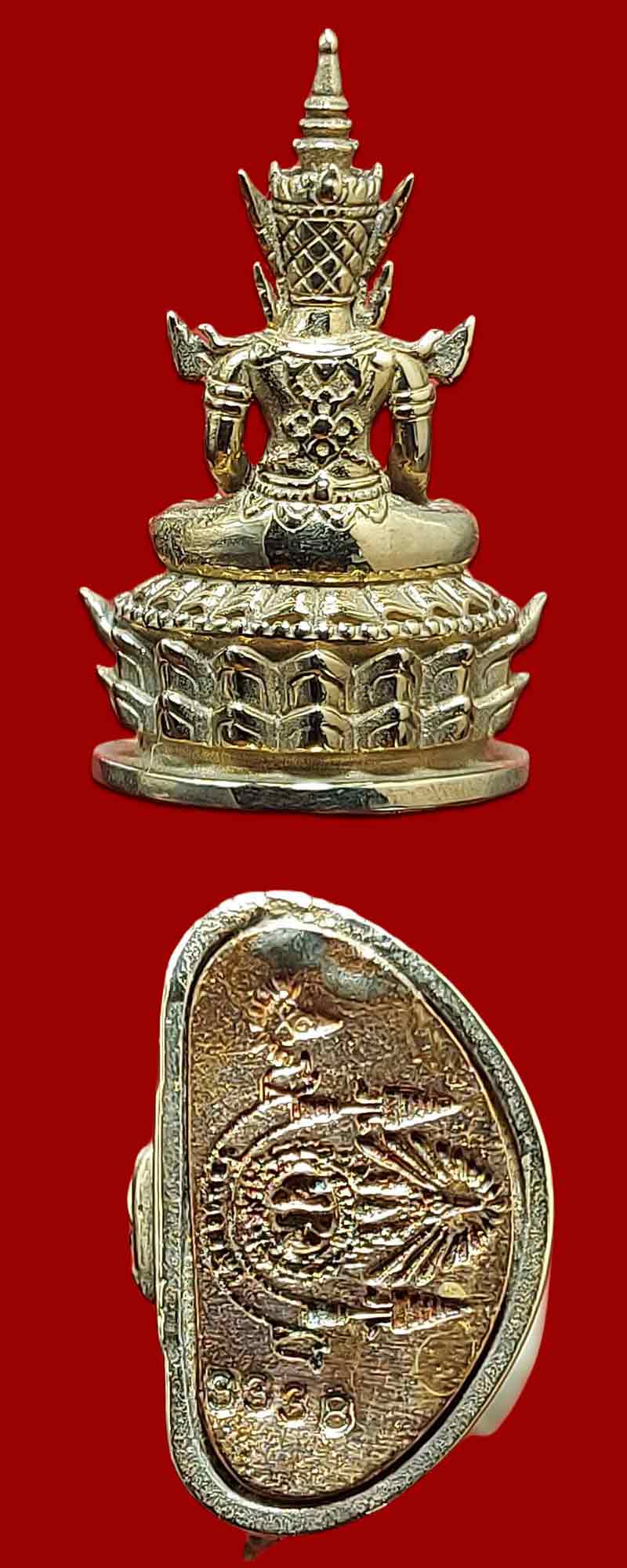 พระกริ่งนางพญาทรงเครื่อง รุ่นเศรษฐีนางพญา ปี 2555 วัดนางพญา - 4