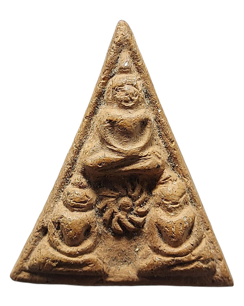 พระรัตนจักร เนื้อดิน หลวงปู่ชื้น วัดญาณเสน - 3
