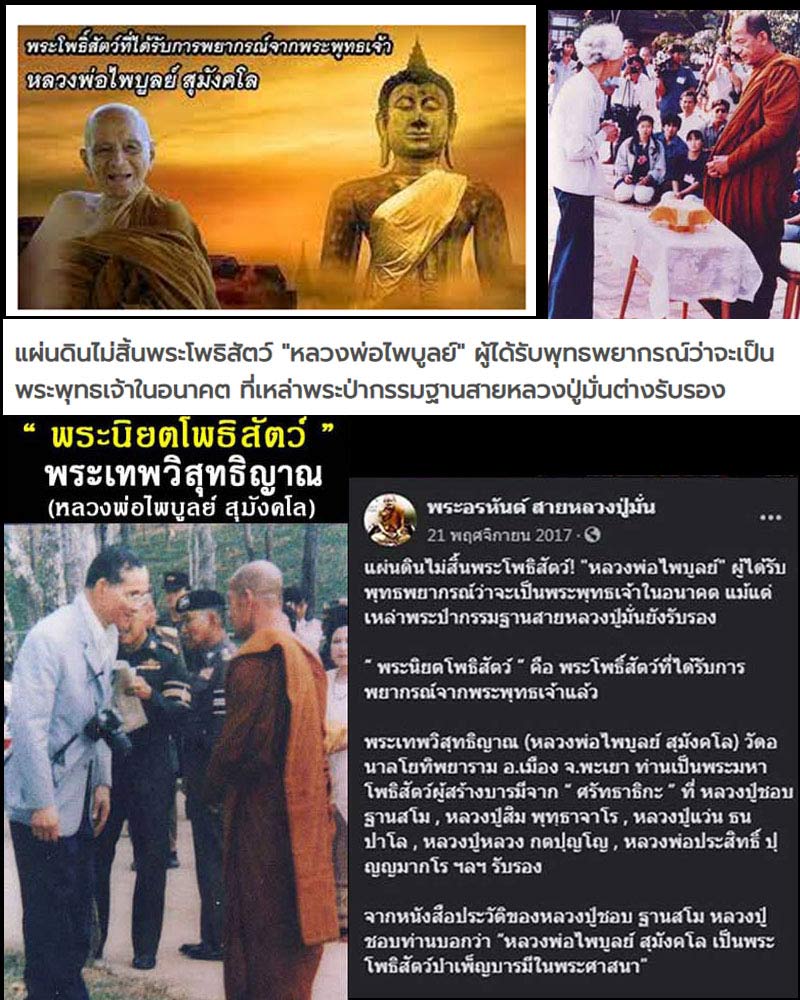 พระปิดตาผงเกศา รุ่นแรก หลวงพ่อไพบูลย์ ปี 2537 - 1