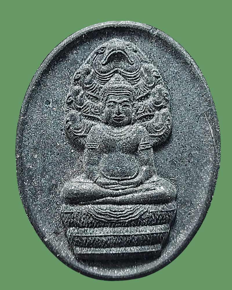 พระนาคปรก ผงศิลา 9 มงคล หลวงปู่เหรียญ วรลาโภ - 2