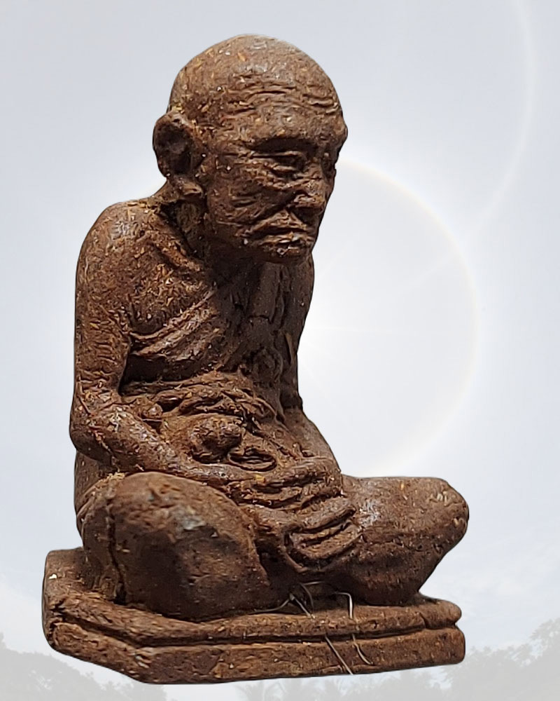 รูปเหมือนลอยองค์ หลวงปู่ทอง วัดสามปลื้ม มีเกศา - 3