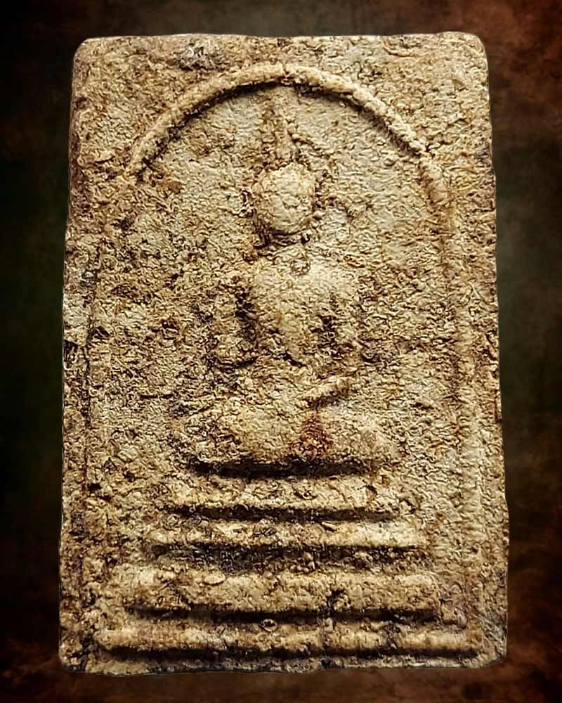 พระสมเด็จหลังยันต์ใหญ่ หลวงพ่อแสวง วัดสว่างภพ จ.ปทุมธานี - 2