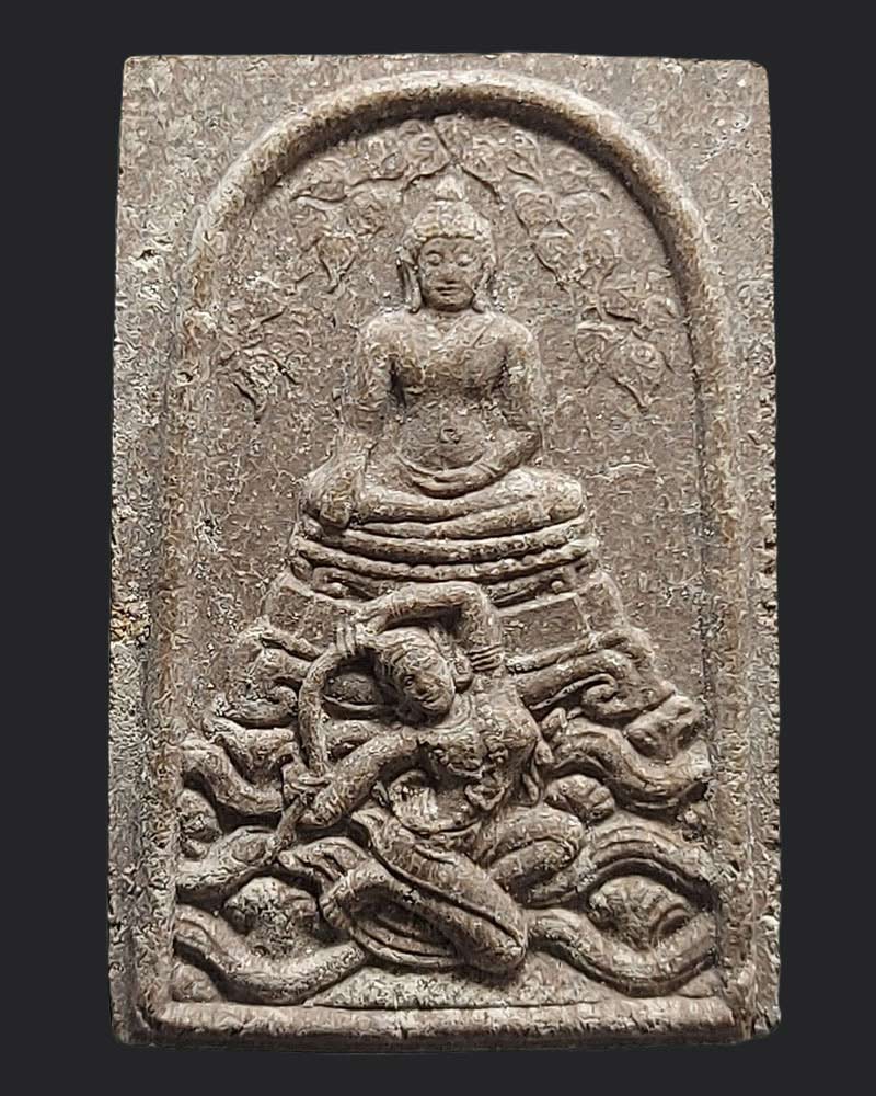 พระสมเด็จชนะมาร หลวงปู่ทองดำ วัดท่าทอง - 2