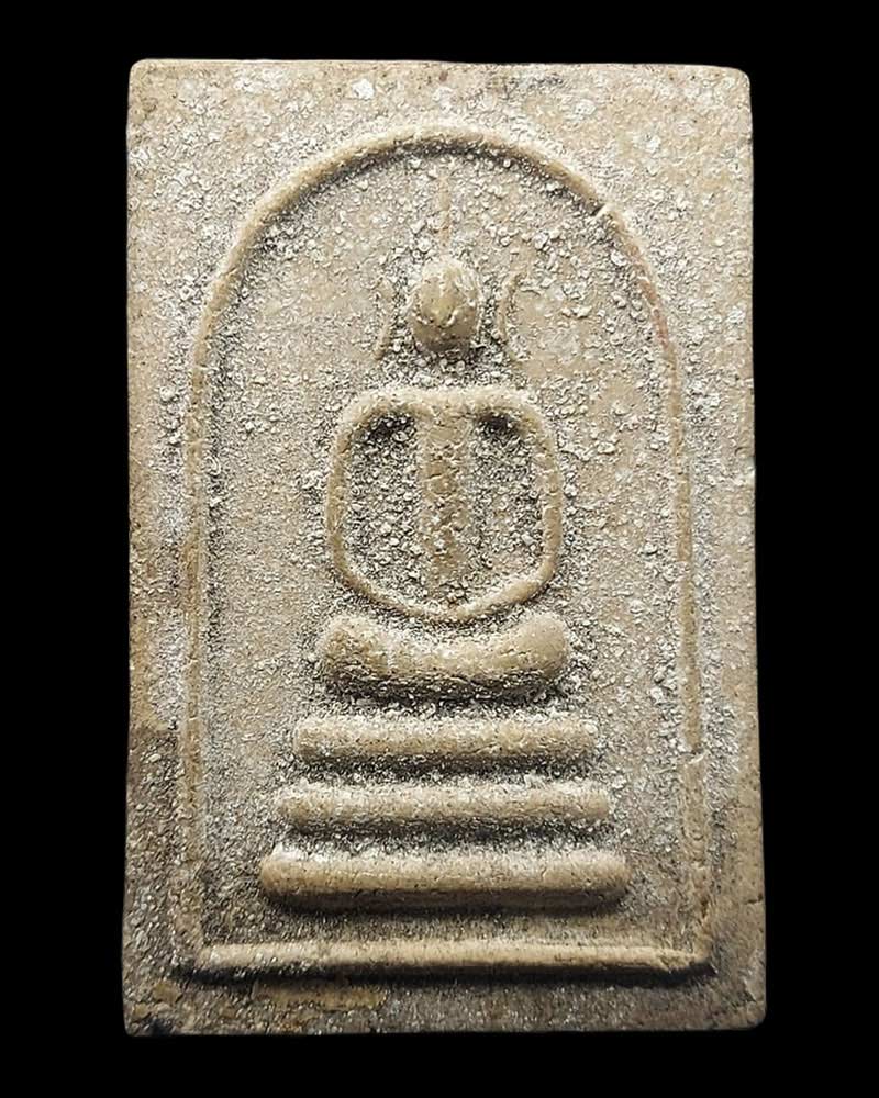 พระสมเด็จ หลวงปู่เทียน ปี 2508 วัดแจ้ง ปทุุมธานี ตะกรุด 3 ดอก - 2