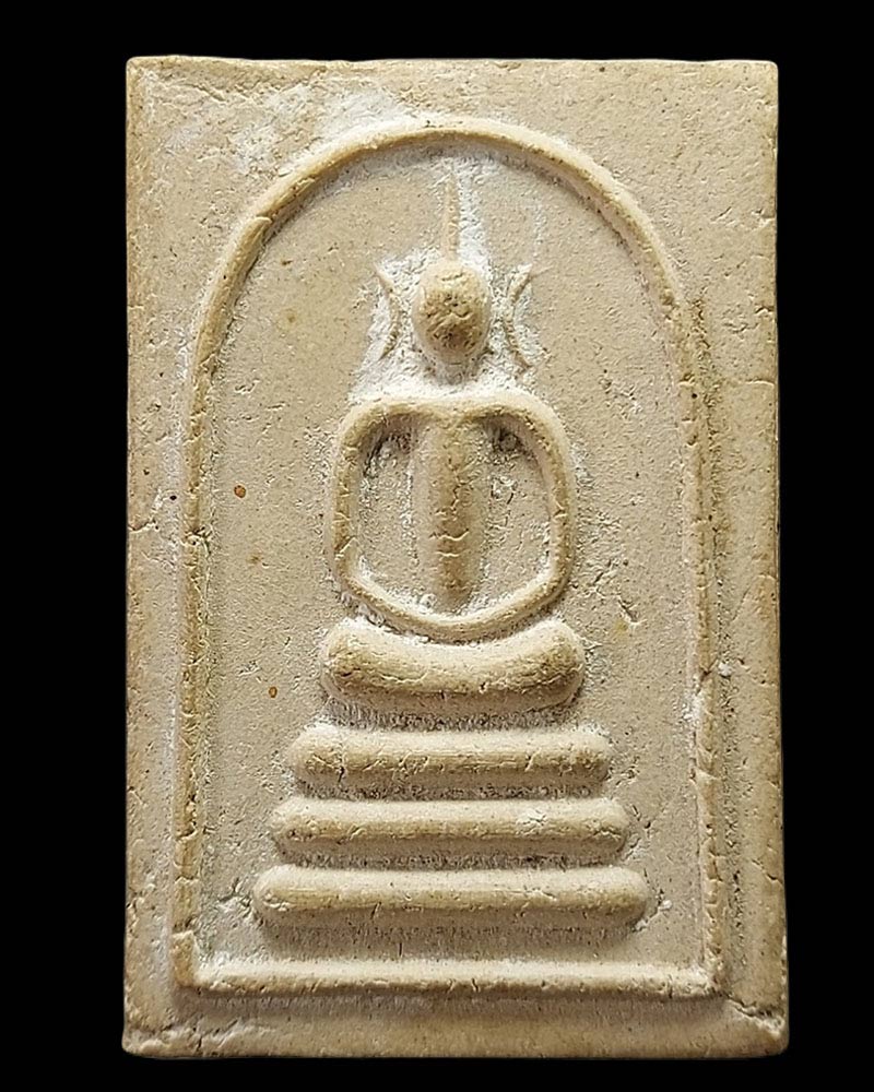 พระสมเด็จ หลวงปู่เทียน ปี 2508 วัดแจ้ง ปทุุมธานี ตะกรุด 3 ดอก - 2