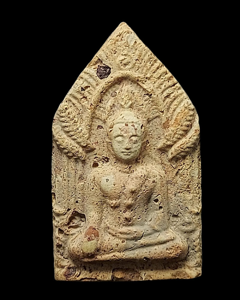 ขุนแผน วัดหน่อพุทธางกูร จ.สุพรรณบุรี เนื้อกระเบื้องกรุ ๑๖๗ ปี - 2