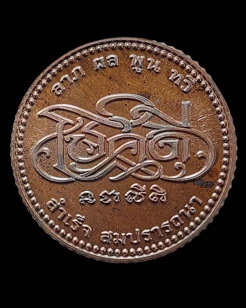 เหรียญโชคดี ฟ้าประทานพร ลาภผลพูนทวี โชคดีสำเร็จสมปรารถนา - 2