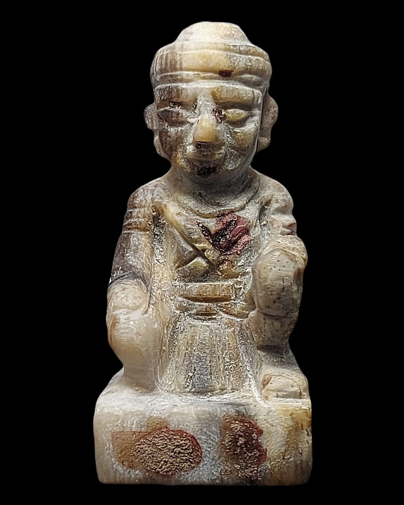 เจ้าพ่อองค์รักษ์ พระพุทธบาท สระบุรี เนื้อหินแกะ - 2
