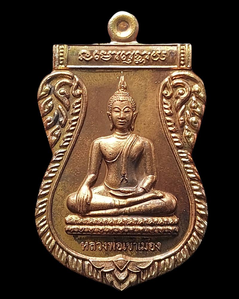 เหรียญ "พระสักกะเทวราช" หรือ "หลวงพ่อเข้าเมือง" - 2