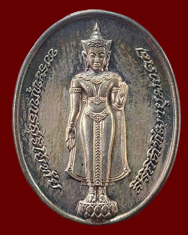 พระพุทธสุริโยทัยสิริกิติฑายุมงคล เนื้อเงิน - 3